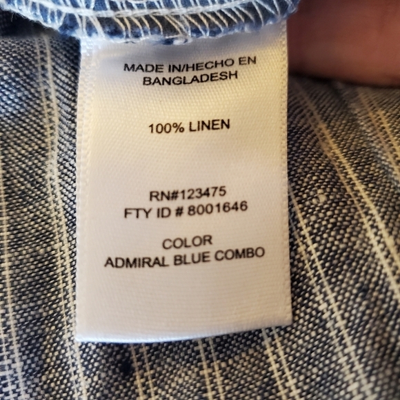 Adrienne Vittadina Womens 100% Linen Pull on Pants. Size S - Picture 4 of 7